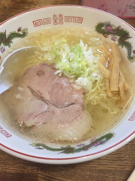 「朝専用中華そば（塩）」@らあめん 寸八 総本店の写真