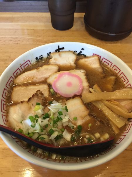 「チャーシュー豚骨中華そば➕替え玉」@麺屋あがらの写真