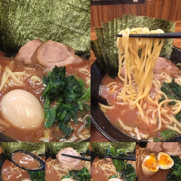 「のり半熟味玉ラーメン 850円」@横浜家系らーめん 二代目 武道家の写真