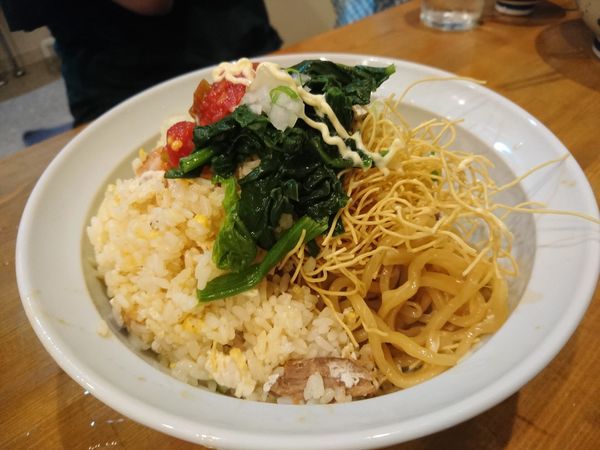 「汁なしチャーハンロッケンロール 890円」@ラーメン カワタカの写真