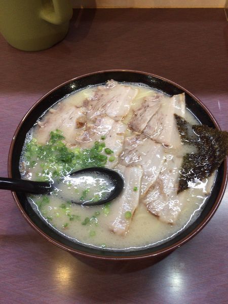 「チャーシュー麺(大盛り)740＋120円」@らーめんの力麺 山内店の写真