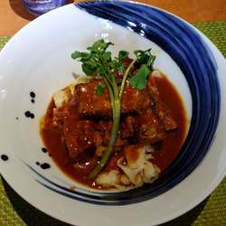 イベリコ豚のグラーシュ(パプリカ煮込み)