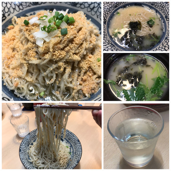 「【限定】カラスミ　まぜそば 930円　日本酒」@㐂九八 ～garage～の写真