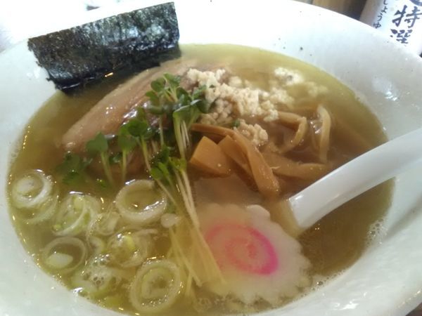 「和風らーめん（塩）700円」@佐野らーめん 利休の写真