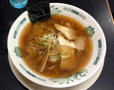 「中華そば（390円）」@日高屋 北戸田店の写真