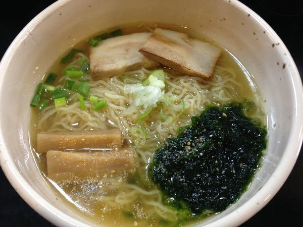 「塩あおさ」@らーめん まぜそば てっぺん 春日井店の写真