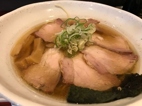 「炭火焼吊るし焼豚麺」@翔鶴 高崎店の写真