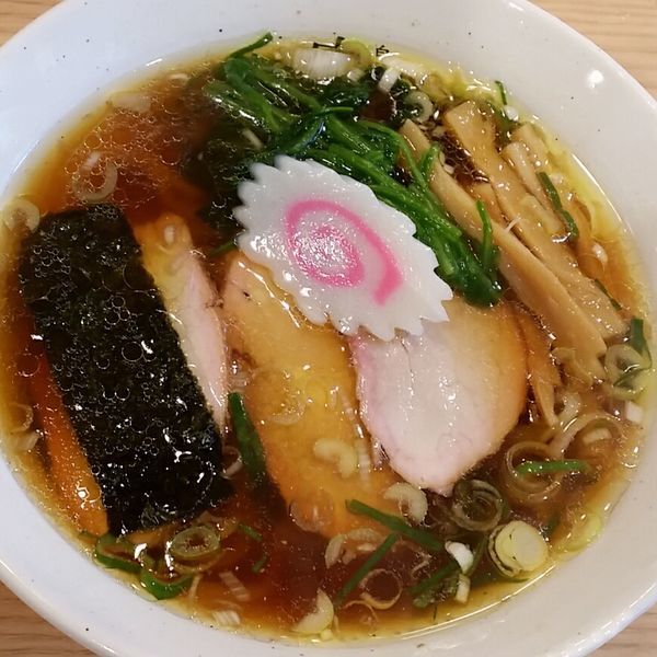 「手打ち中華そば　６８０円」@白河手打中華そば 中村の写真