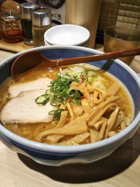 「味噌ラーメン720円＋メンマトッピング100円」@札幌らーめん ほくと亭の写真