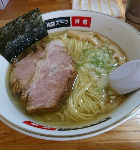 「塩ラーメン」@地鶏中華そば 祥秀の写真