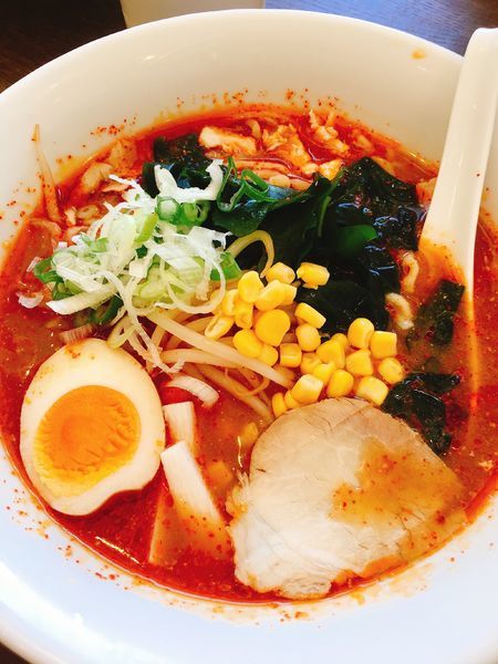 「冷やしえん辛味噌ラー麺 4辛」@麺屋えんの写真