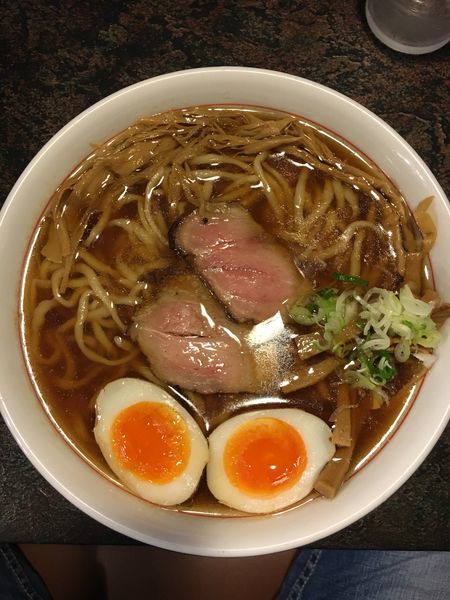 「味玉中華そば 大盛り」@中華そば 敦の写真