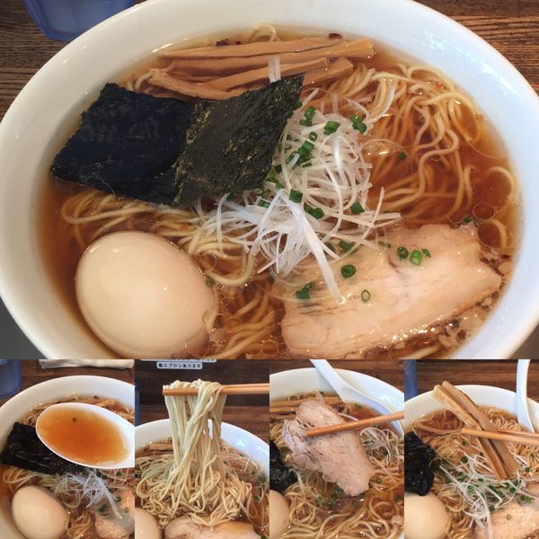 「味玉醤油の旨味ソバ」@Tomboの写真