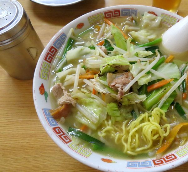 「タンメン（500円）」@丸大ホール 本店の写真