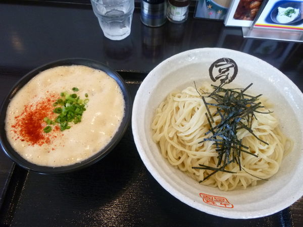 「丸宮つけ麺（納豆・卵入り）」@麺屋 丸宮の写真