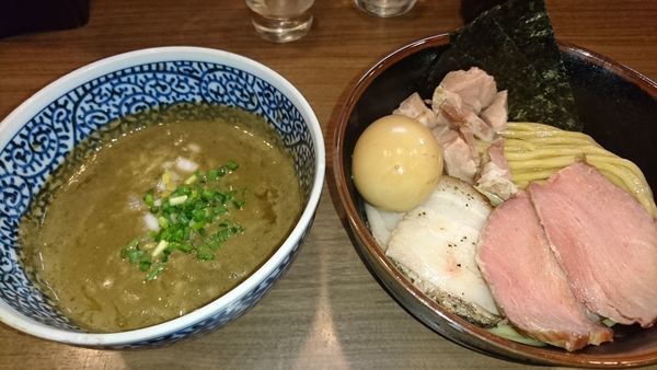 「特製つけ麺」@煮干しつけ麺 宮元の写真