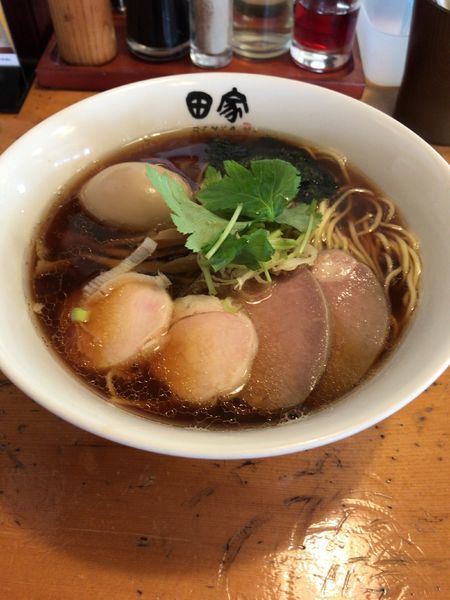 「特製煮干しそば（醤油）」@中華そば 田家 本店の写真