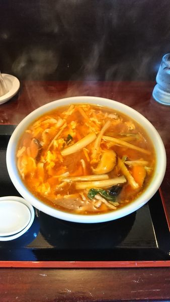 「スーラータンメン 630円」@中華料理 龍園の写真