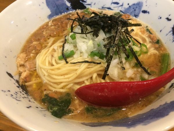 「魅惑の納豆ラーメン」@ラーメン カワタカの写真