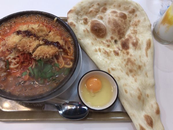 「油そば・燃えよドラゴン760円」@ひまわり食堂の写真