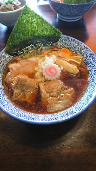 「ニボ汁そば」@汁そば LUCY ルーシーの写真