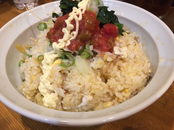 「汁なしチャーハンロッケンロール」@ラーメン カワタカの写真