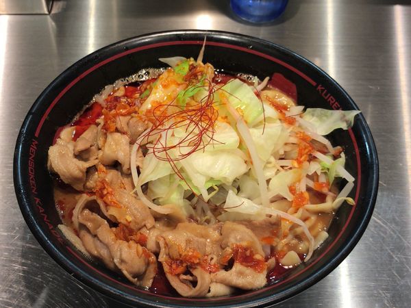 「紅 (800円)」@麺創研 紅 府中の写真