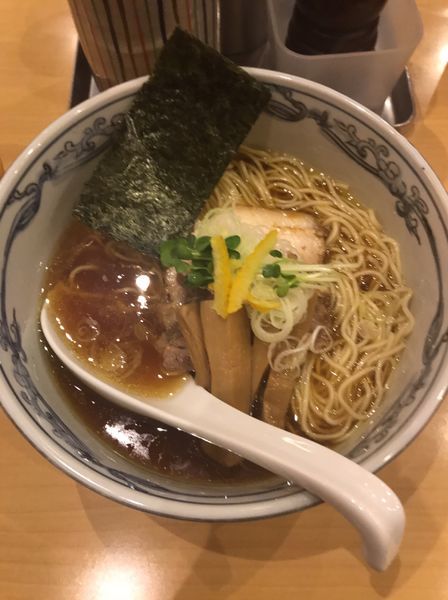 「醤油ラーメン＋替え玉」@らーめん いまるやの写真