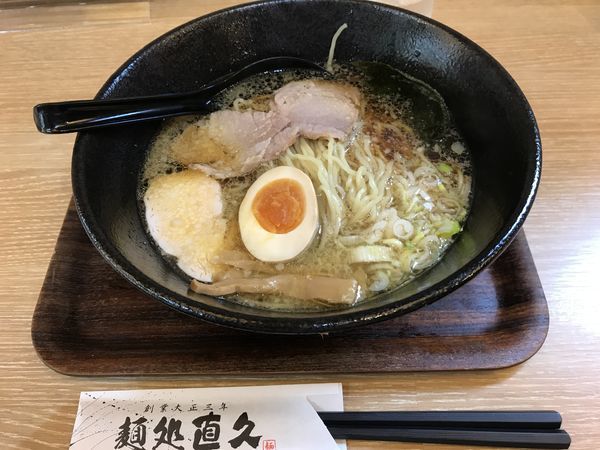 「直久こく旨らーめん」@麺処 直久 人形町店の写真
