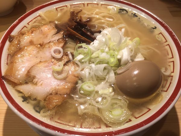 「中華そば　大盛　味玉」@田中そば店 新橋店の写真