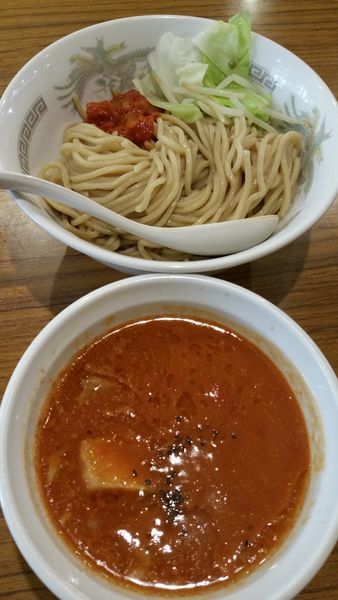 「とまと味噌つけめん」@らーめん カッパハウスの写真