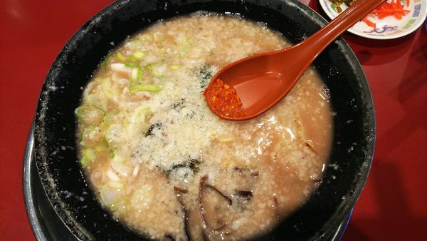 「とんこつ黒（こってり）」@火の国 文龍 総本店の写真