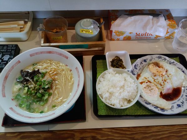 「ラーメンセット」@三久ラーメンの写真