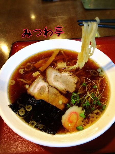 「ラーメン¥520」@みつわ亭の写真
