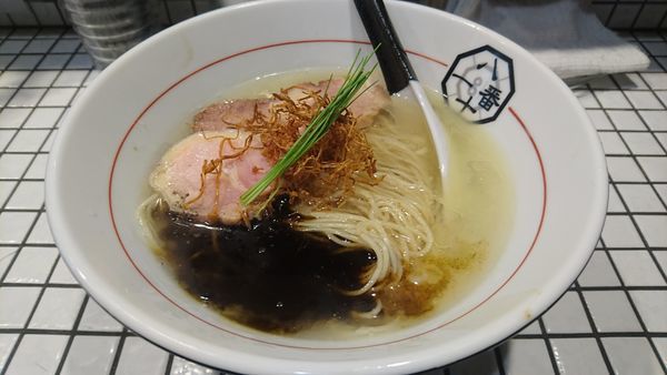 「【期間限定】辛味冷し塩そば(細麺)」@81番の写真