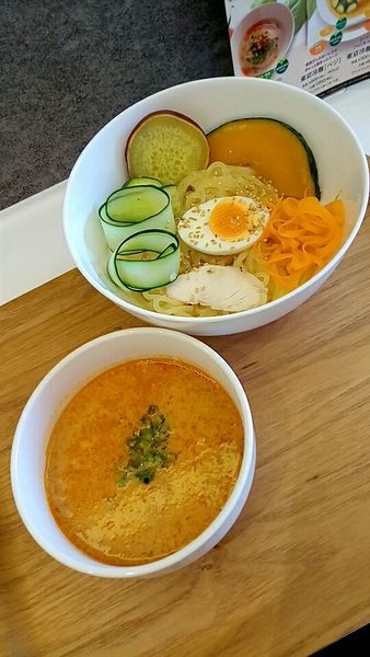 「濃厚つけ冷麺１１００円」@冷麺ダイニングつるしこの写真