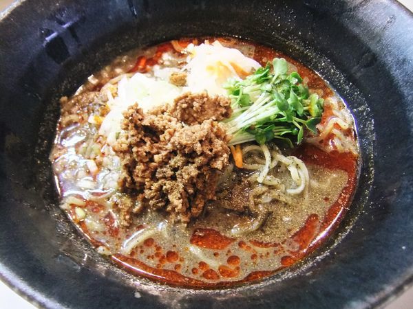 「【限定】冷製黒担々麺（900円）」@担々厨房 平家の写真