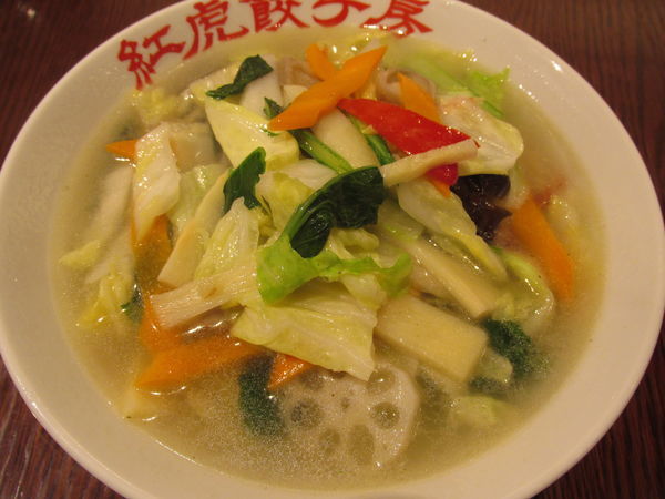 「野菜タンメン　「993円」」@紅虎餃子房 イオンモール春日部店の写真