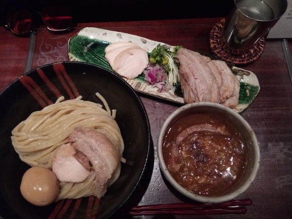 「チャーシューつけ麺+らぁ祭特典」@つけ麺 繁田の写真