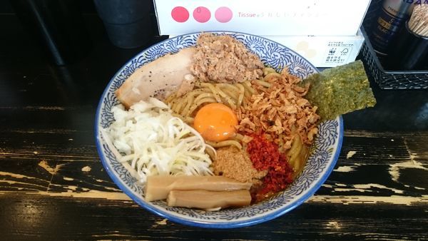 「まぜそば＋カレー」@狼煙 〜NOROSHI〜の写真