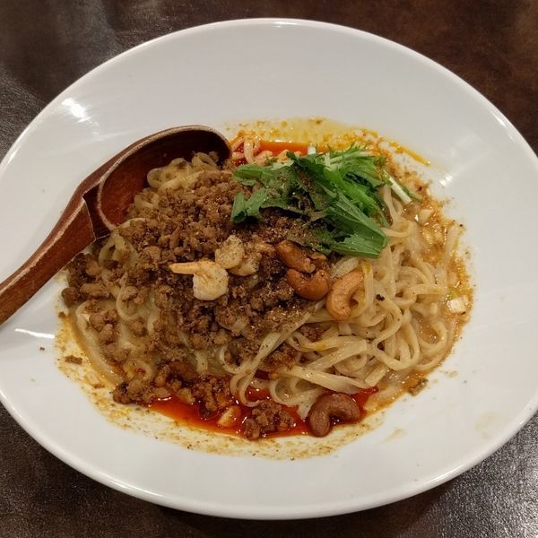 「汁なし担担麺」@175°DENO 担担麺 北2西3駅前通店の写真