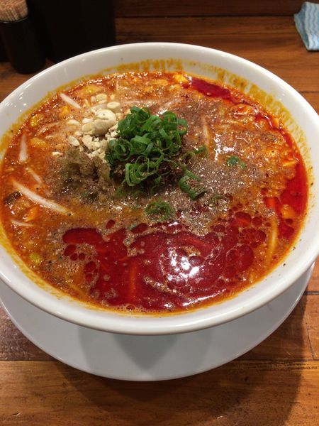 「正宗担々麺大盛(4辛)+ミニ麻婆丼セット+追めし」@成都正宗担々麺 つじ田の写真