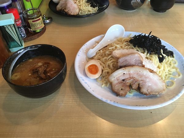 「特製つけ麺(大盛り)」@らーめん がんちゃの写真