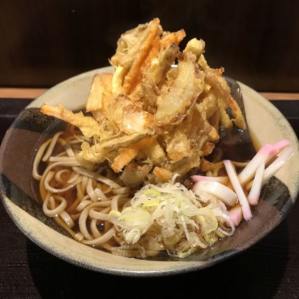 「かき揚げ天（￥430）」@十割蕎麦 さ竹の写真