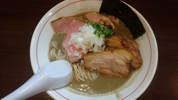 「濃厚煮干し蕎麦+チャーシュー」@零一弐三の写真