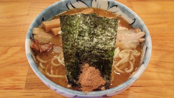 「らーめん並」@自家製麺 然の写真