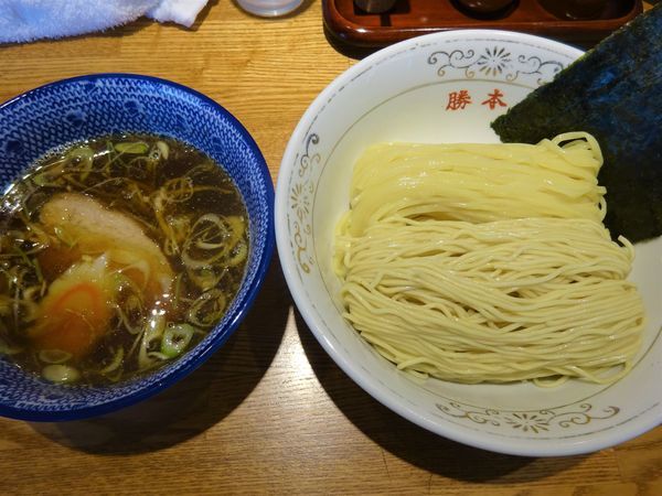 「清湯つけそば　　830円」@つけそば 神田勝本の写真