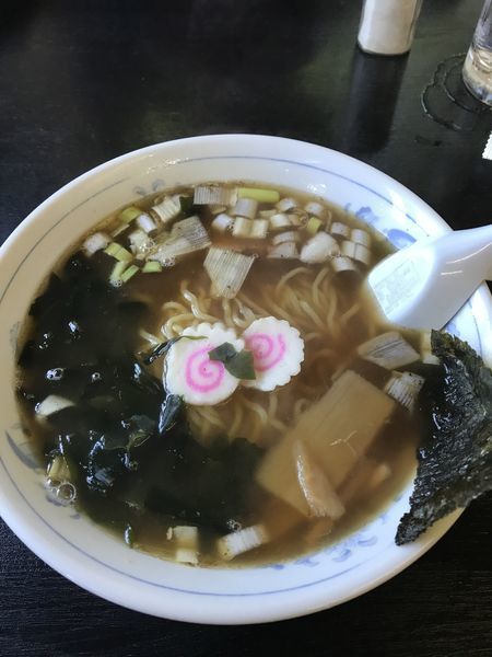 「九十九里にぼしラーメン」@ラーメンあきばの写真