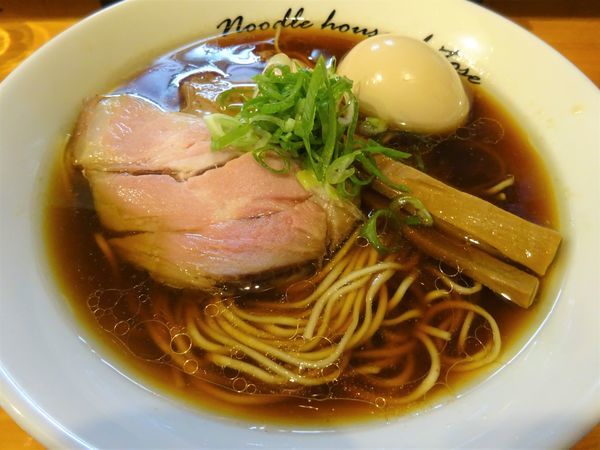 「醤油（細麺）　　750円」@麺庵ちとせの写真