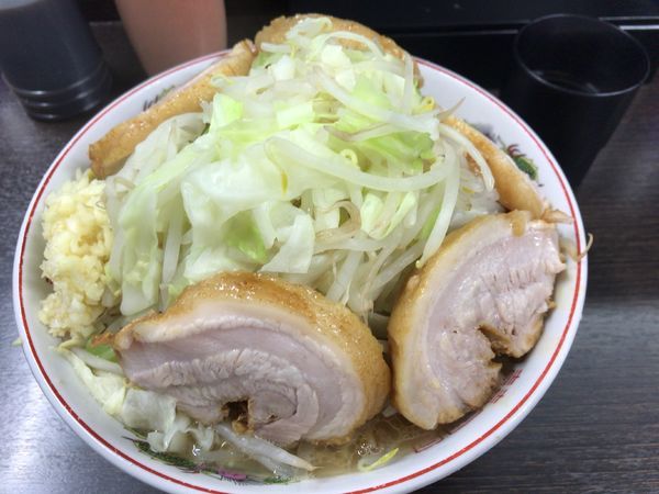 「小豚ラーメン(ニンニク)850円」@ラーメン二郎 川越店の写真